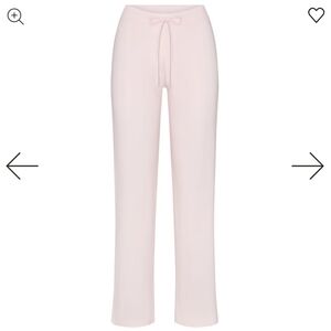 SKIMS Cotton Jersey Straight Leg Pant